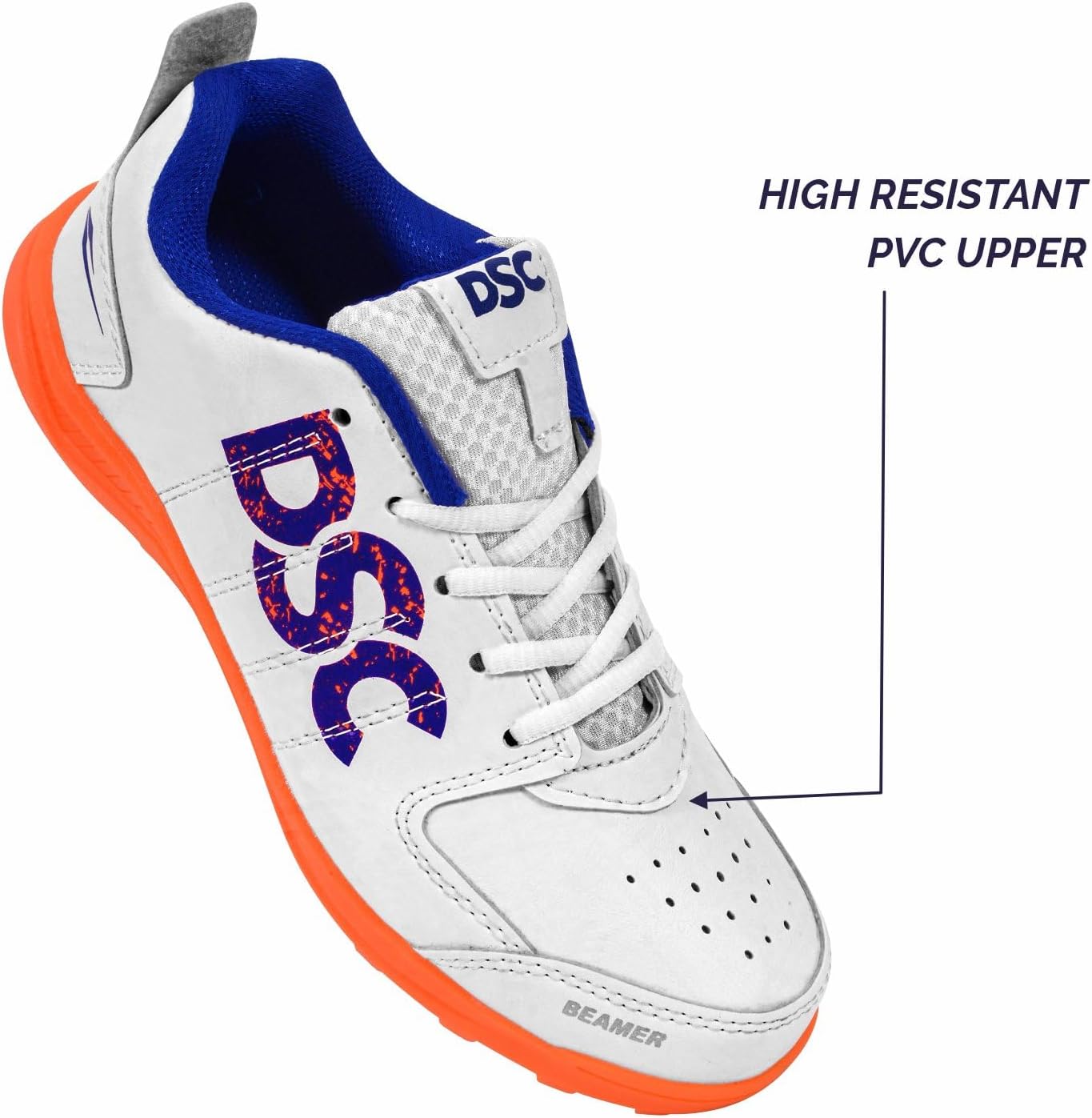 DSC Beamer Cricket Shoes for Men – Lightweight Performance Sports Shoes, Durable & Comfortable Fit