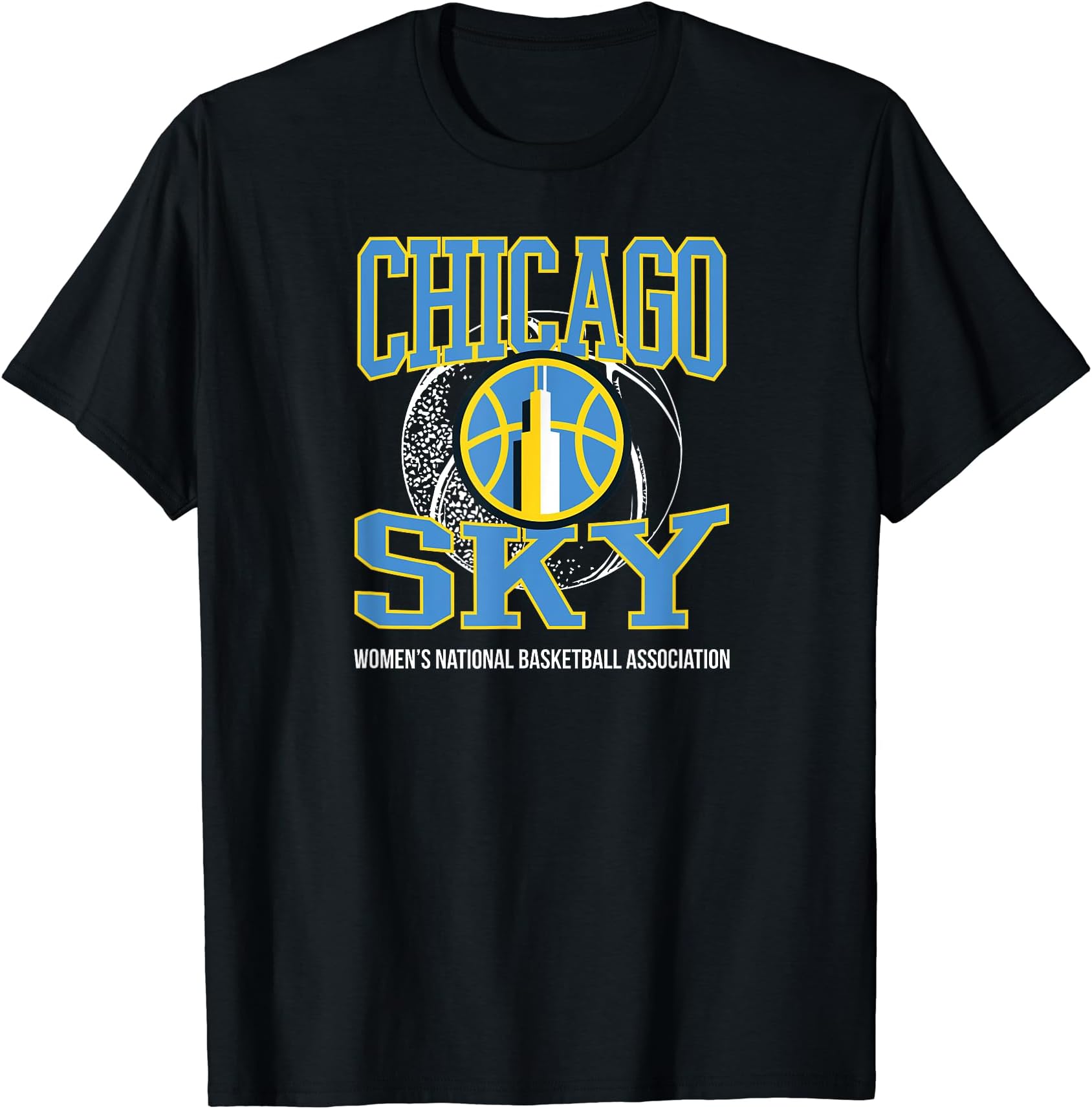 Chicago SkyWNBA Chicago Sky Home Court Midtown T-ShirtOEKO-TEX STANDARD 100