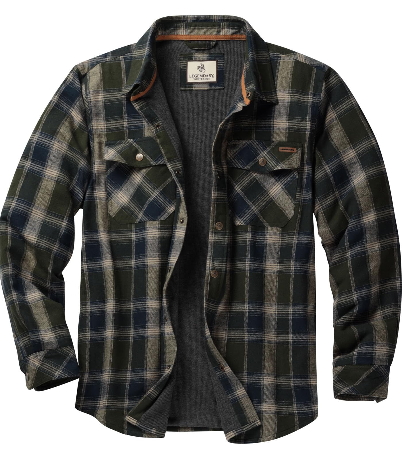 Clover Leafジャケット(100685) Legendary Whitetails Archer Flannel Thermal Lined Shirt