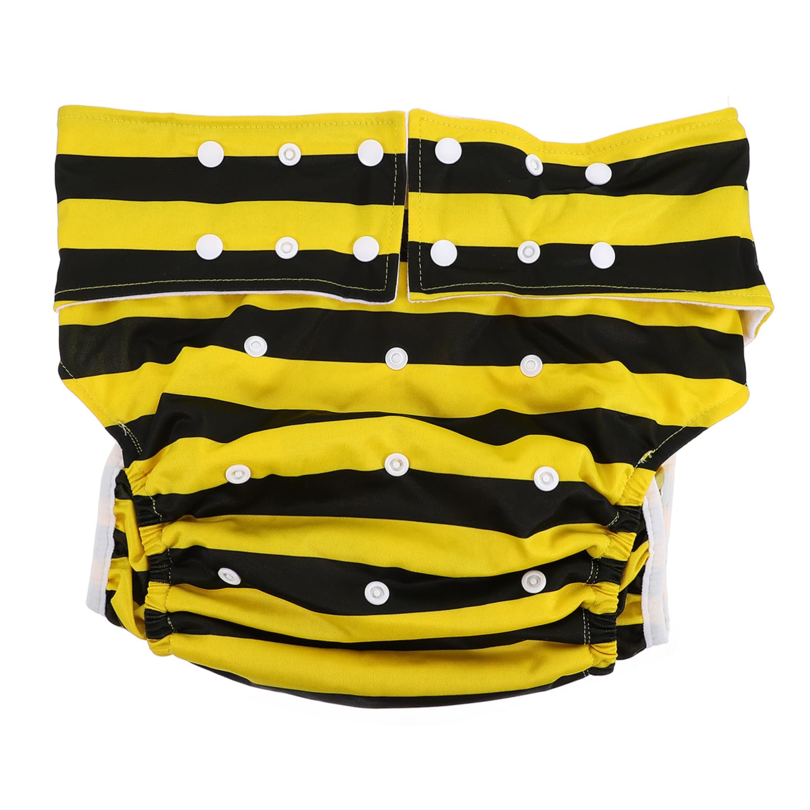 COLLBATH Cloth Diaper Inserts Adult Absorbent 3 Rows Snap Buttons for Gentle Incontinence