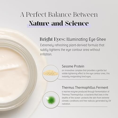 Miniatura 6 de Bright Eyes - Ghee de ojos iluminador, calmante reductor de hinchazón ocular, gel debajo de los ojos para arrugas, ojos hinchados y bolsa de ojos,