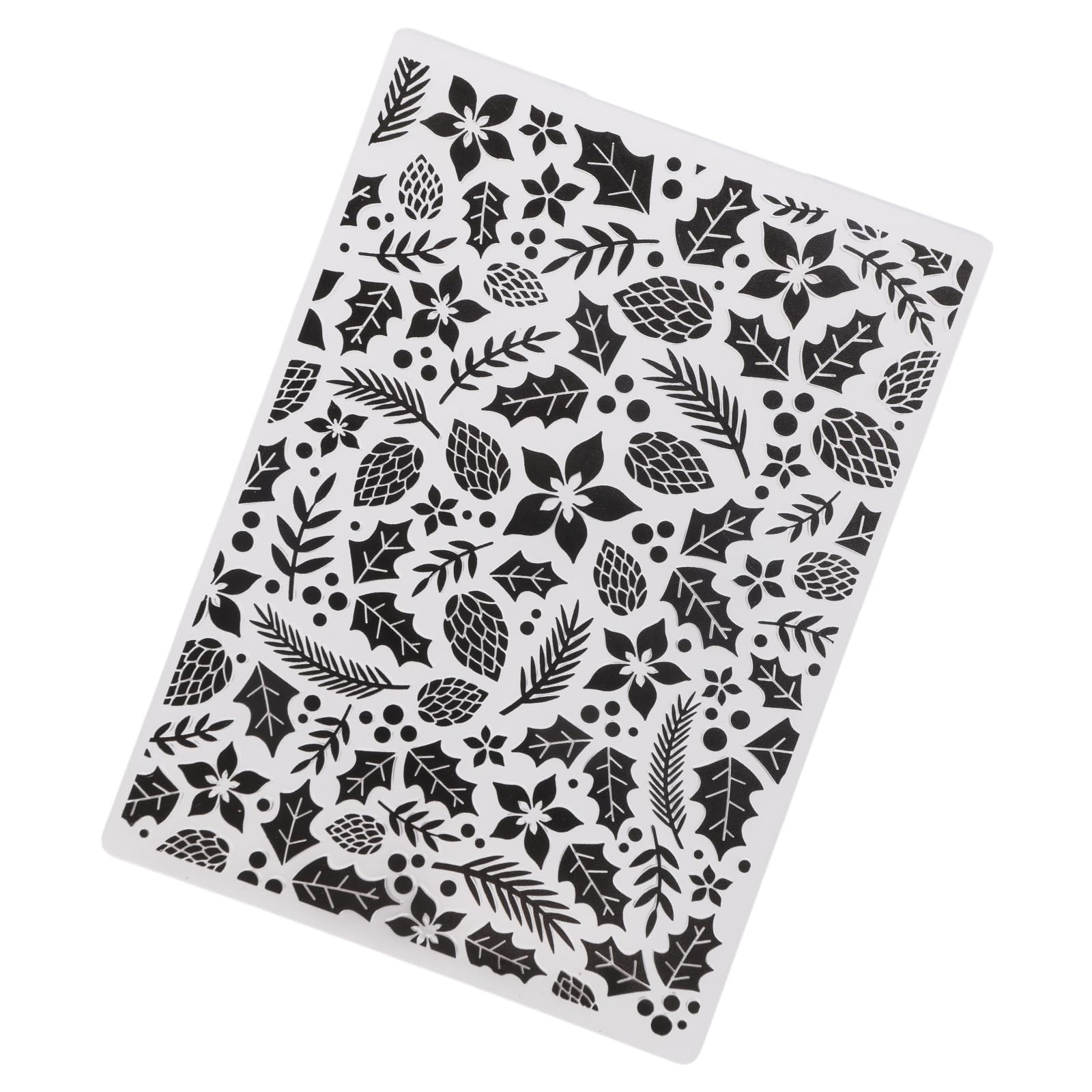 Kalttoy Multicolor Crafting Stamping Plate For Projects Sturdy Texture Art Tool Embossing Stencil For Craft