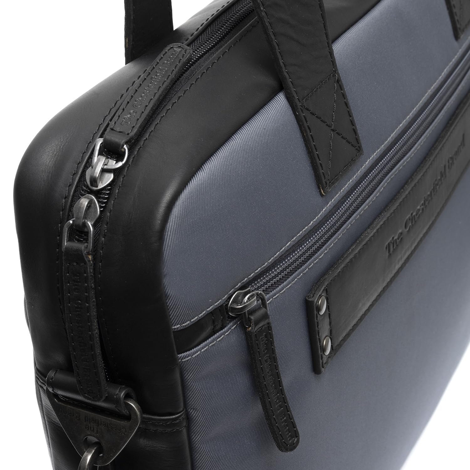 The Chesterfield Brand Fusion Narvik - Laptoptasche 15" 40 cm light grey