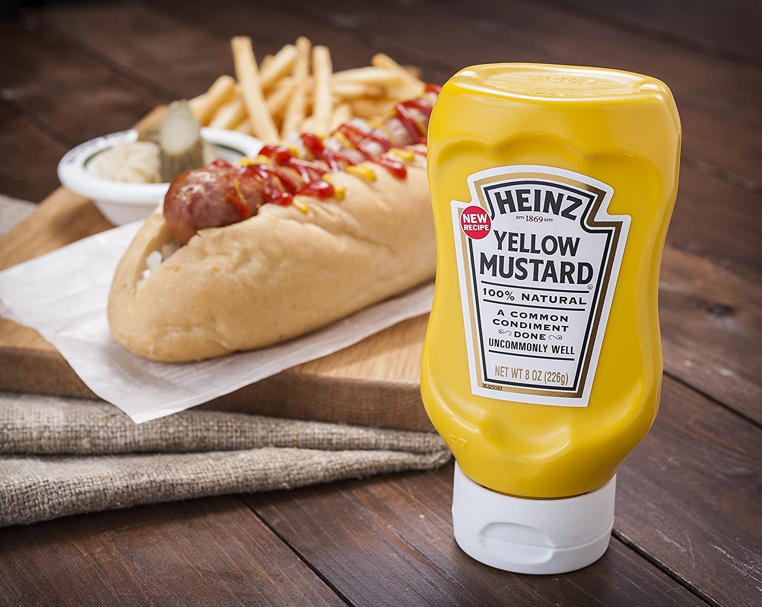Amazon | ハインツ イエローマスタード 226g | HEINZ | からし