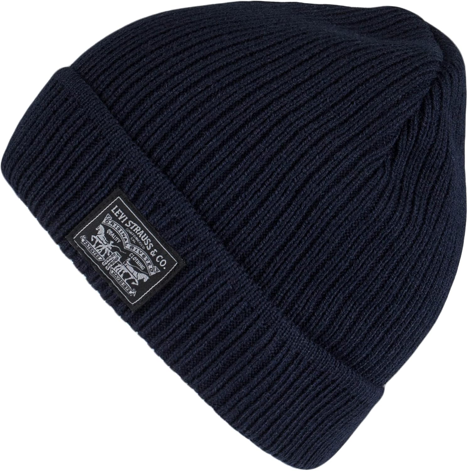 Levi's Men's Classic Winter Warm Knit Beanie Hat and Scarf Set - Image 5
