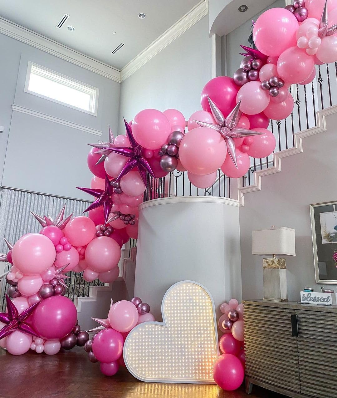 Pink Balloons Set
