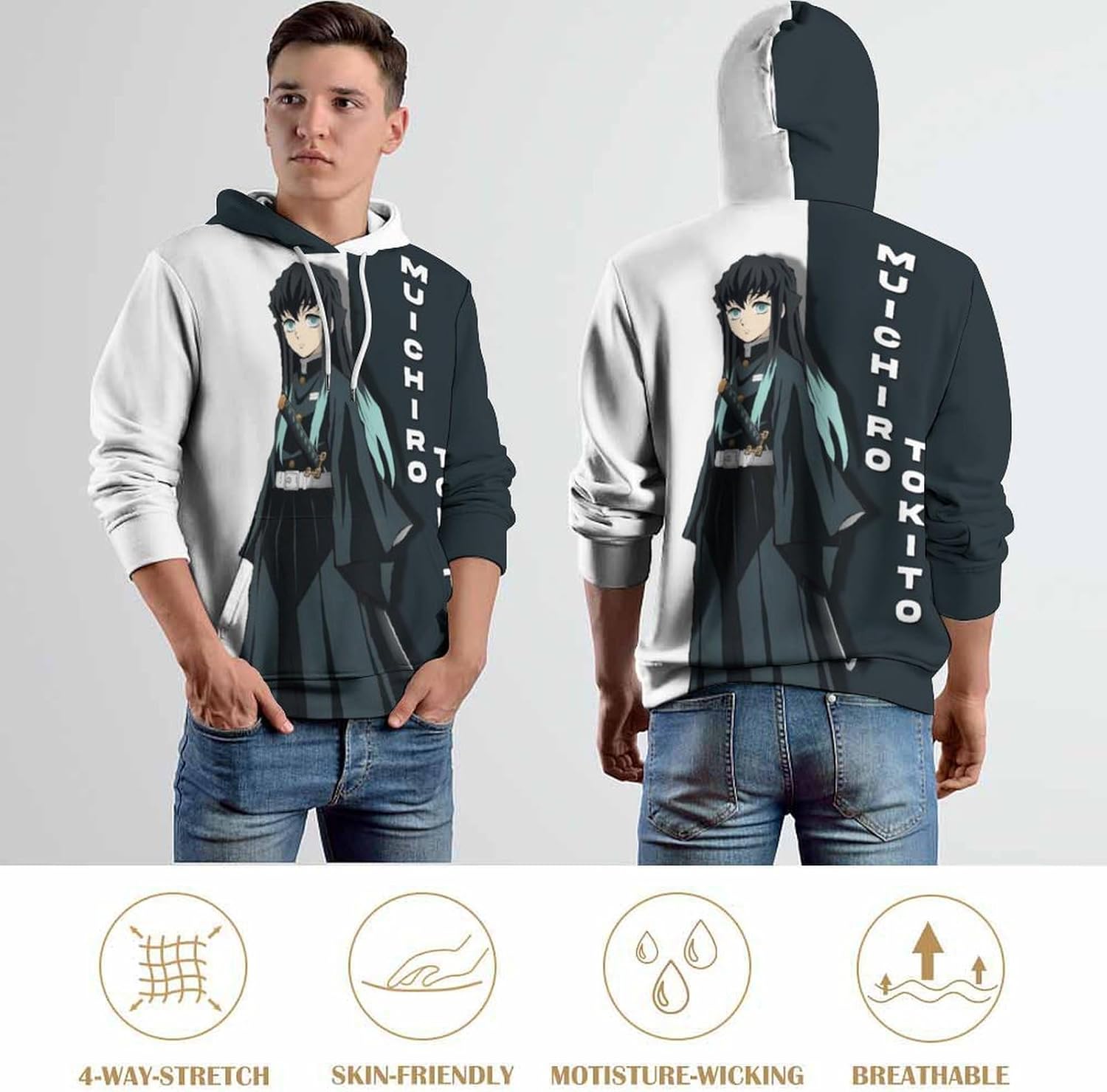 Muichiro Tokito Hoodie Unisex 3d Novelty Hoodies Graphic Hoodies Pullover Sweatshirts For Men Women Teen
