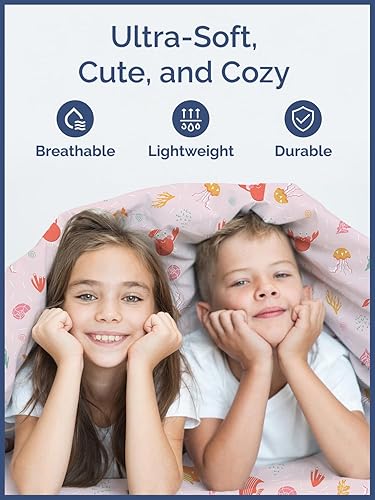 Miniatura 3 de Juego de sábanas para niños y niñas, tamaño Queen, ropa de cama suave y acogedora, sábanas fáciles de cuidar y limpiar, cómodas, de microfibra sin