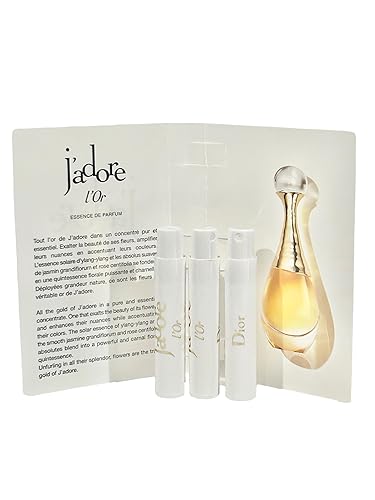 Miniatura 3 de Dior Muestra de perfume J'adore L'Or Essence De Parfum Mujer 0.0 fl oz  0.03 fl oz Set de 3
