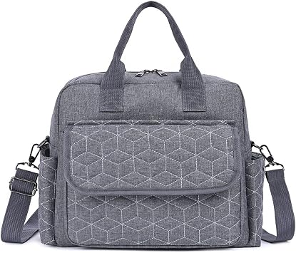 Diaper Bag Tote Baby Changing Bag Baby Bags for Mom Multifunction Travel Diaper Bag for WomenGrey1