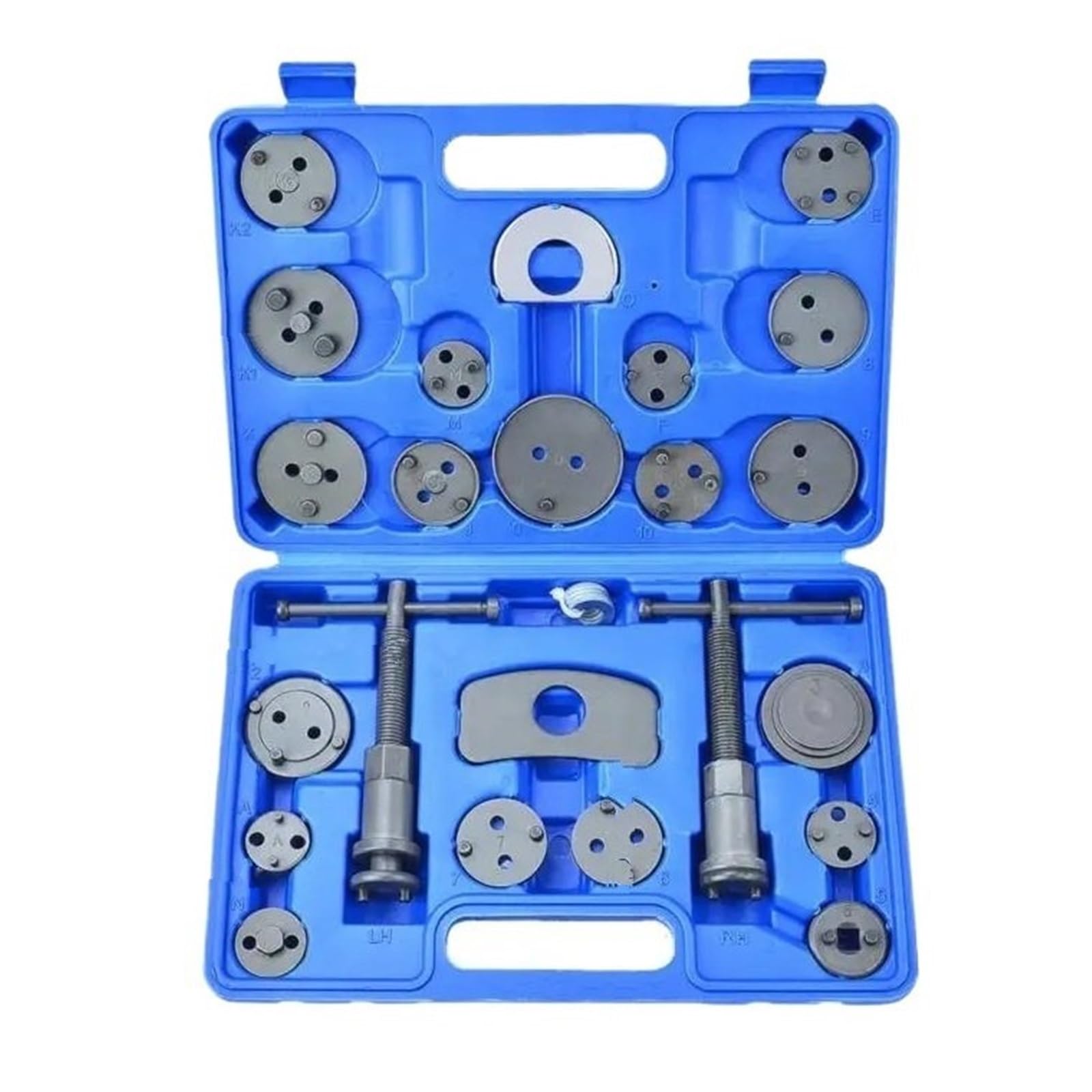 alicates de resorte de freno Kit De 24 Herramientas Universales Para Pinzas De Freno De Disco De Coche, Compresor De Pistón De Freno De Viento, Para La Mayoría De Las Herramientas piston calibre freno