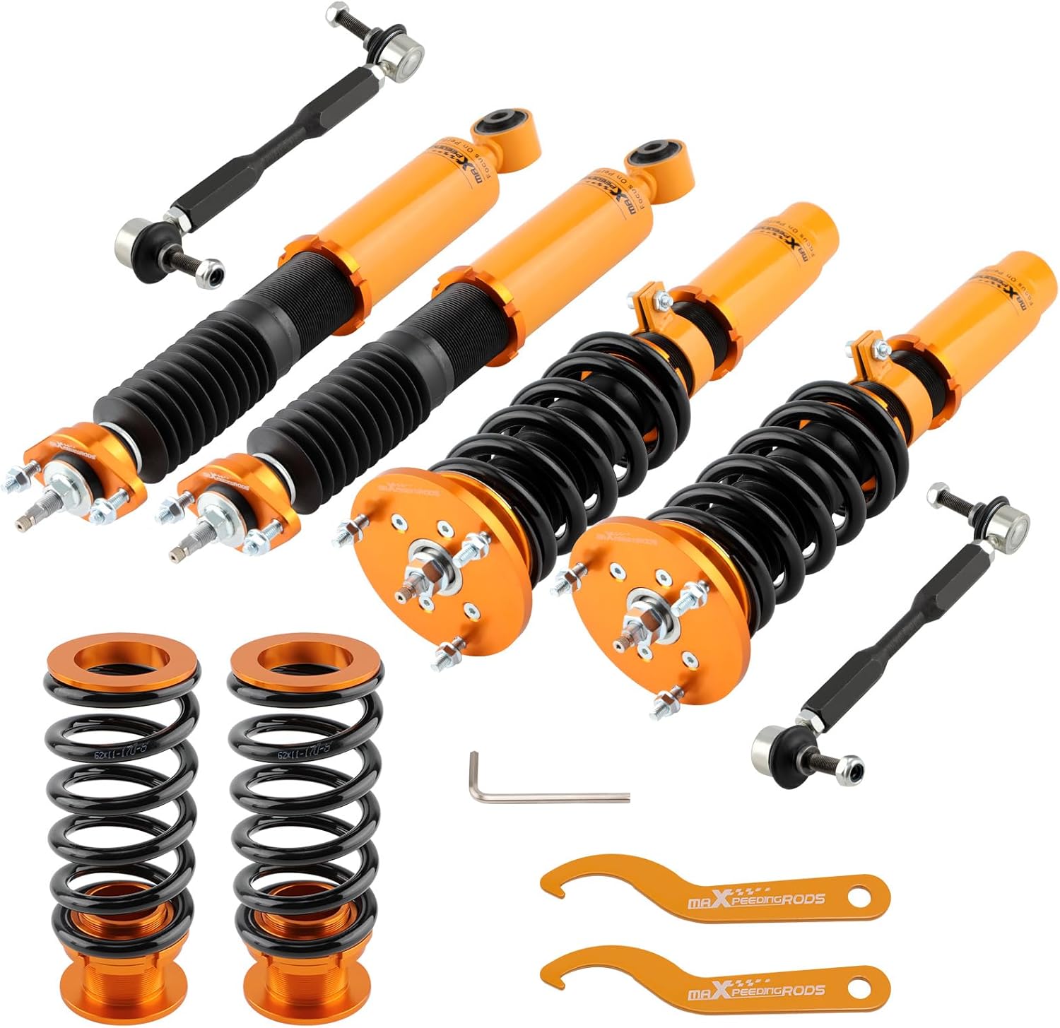 maXpeedingrods Coilovers for BMW Z4 E85 E86 2003-2009 24-Level Adjustable