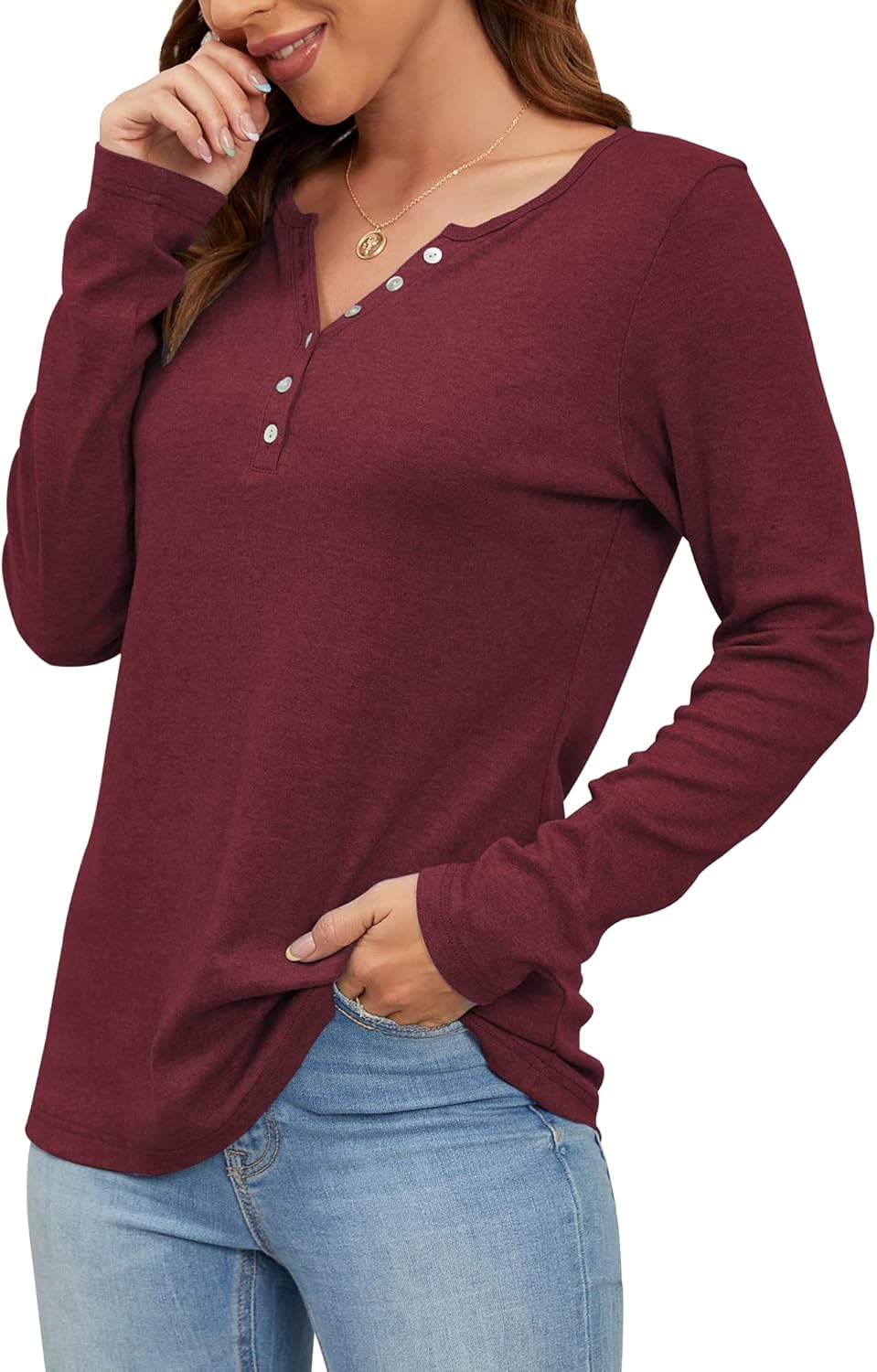 LANGE MOUWEN - T-SHIRTS EN TOPS - DAMES