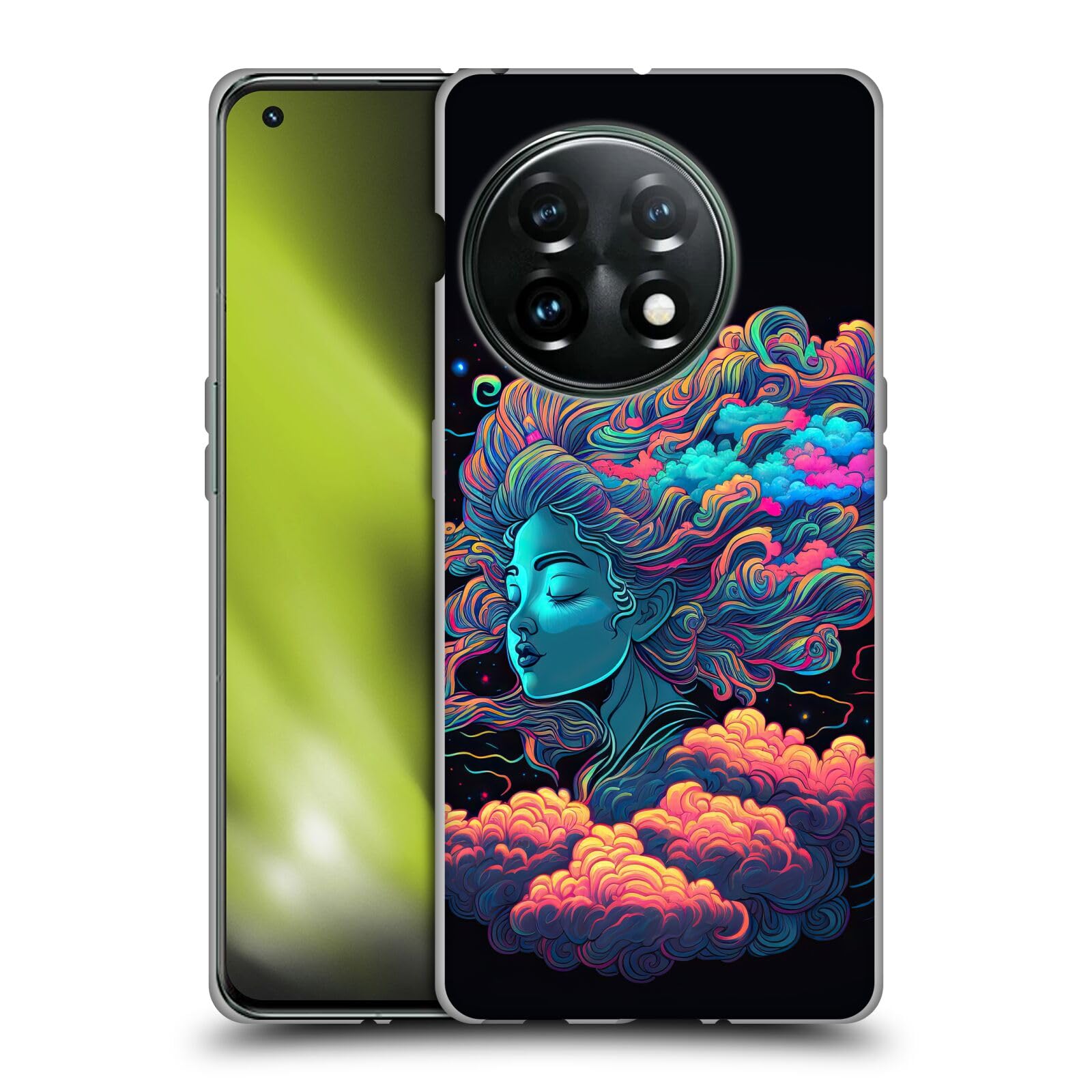 Head Case Designs Officially Licensed Wumples Cloud Goddess Aphrodite Cosmic Arts Soft Gel Case Compatible with OnePlus 11 5G