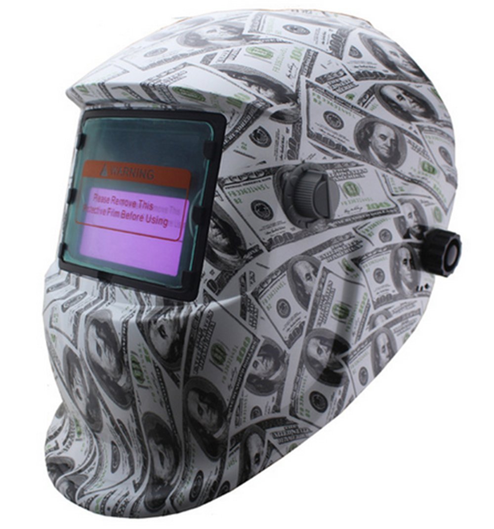 Casco per saldatura ad arco con oscuramento automatico, Maschera con saldatore ad arco Tig Mig