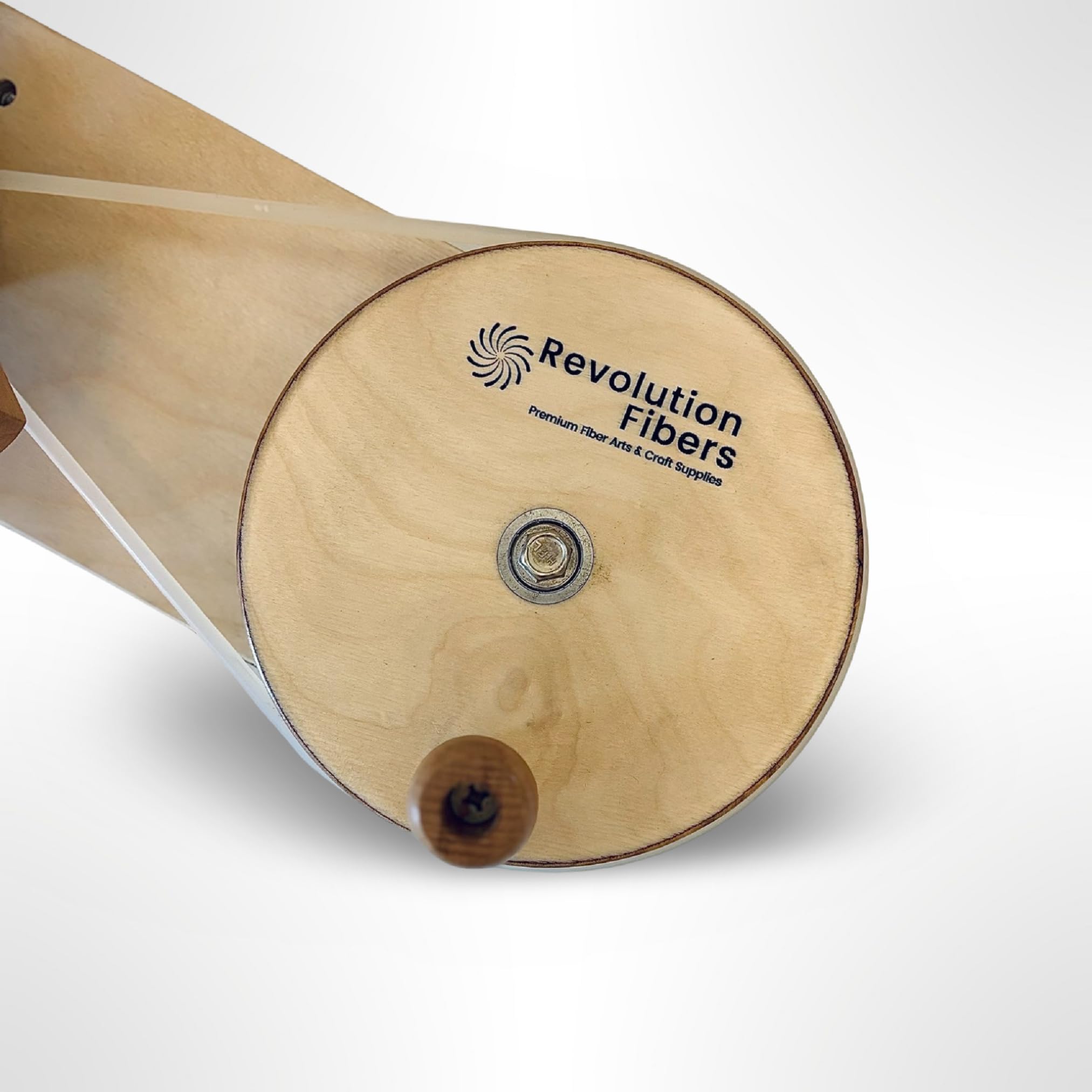 Revolution Fibers Jumbo-Garnkugelwickler, professionelle Qualität, Hartholz-Ahorn, Fassungsvermögen: 482 ml