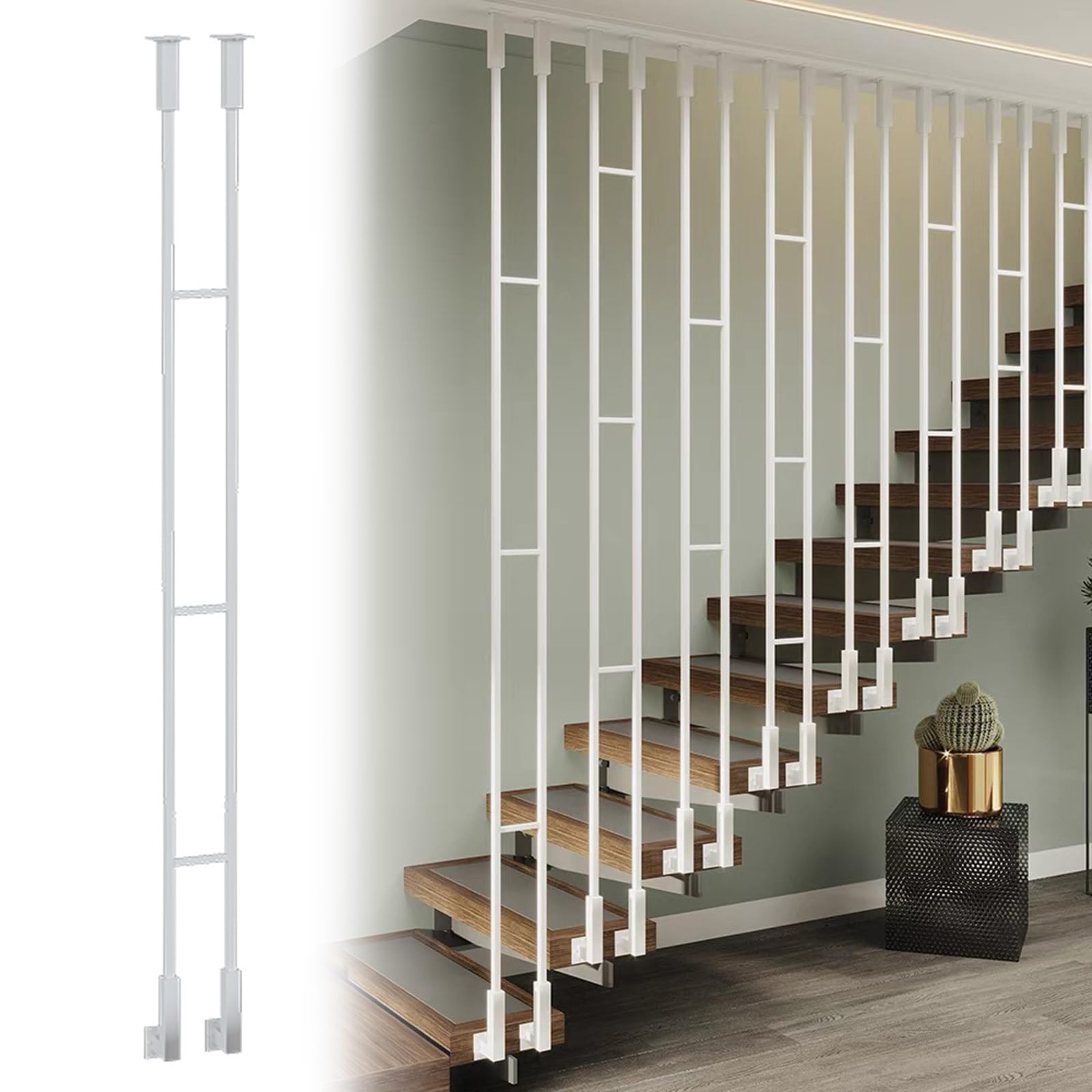 Balustres en fer modernes : l'élégance du métal pour votre escalier