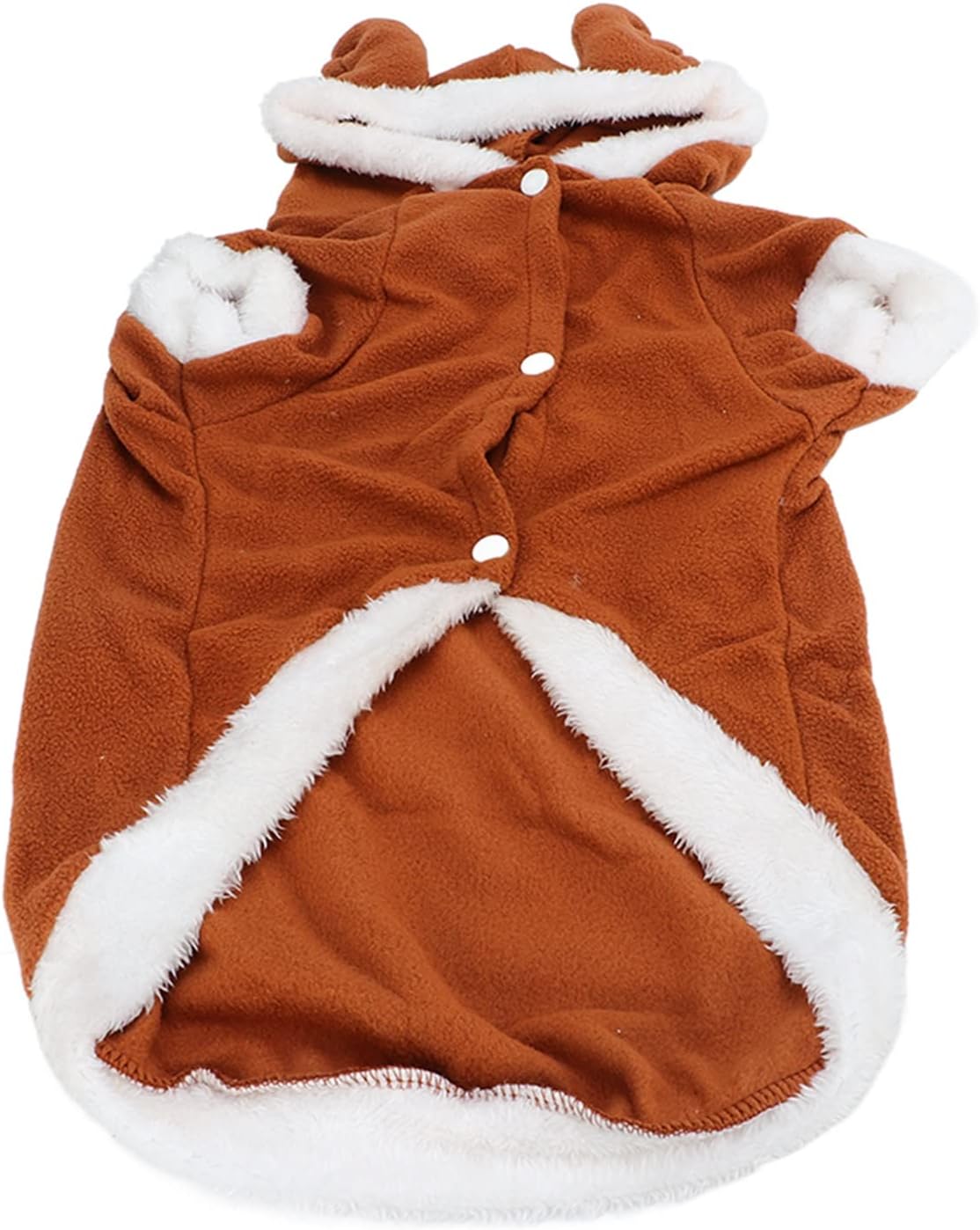 Medium Large Dog Hoodie, Elk Design, Stylish and Cozy, All Season Protection, Soft and Breathable Fabric, for Huskies, Golden Retrievers, Bulldogs (3XL)