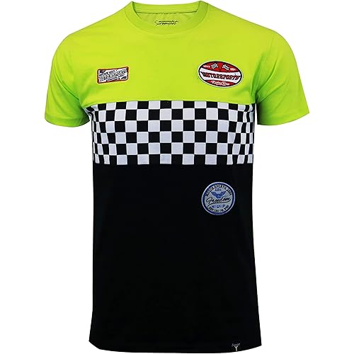 Screenshotbrand Mens Hipster Hip-Hop Urban Tees - NYC Street Fashion Longline Print T-Shirt