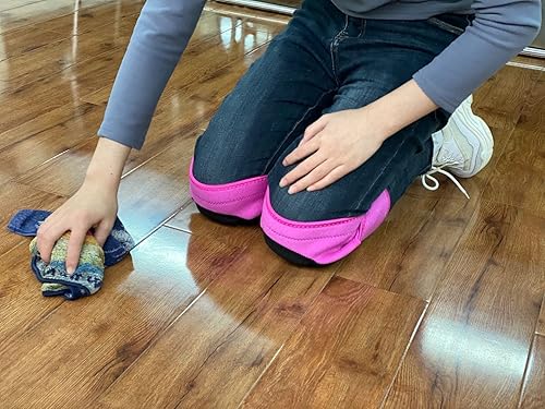 Miniatura 15 de Rodilleras para hombre y mujer para limpieza, trabajo, construcción, suelos, con rodilleras de espuma suave, perfectas para jardinería y tareas