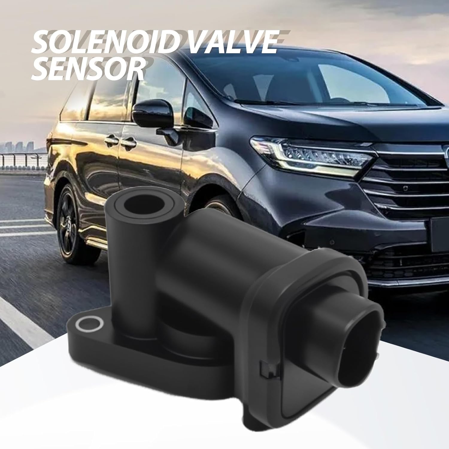 17150-RNA-A01 Idle Speed Control Valve Solenoid Sensor, Intake Manifold Bypass Solenoid Actuator Replacement for Honda Accord 2003-2012 Replacement for Acura MDX 2003-2013