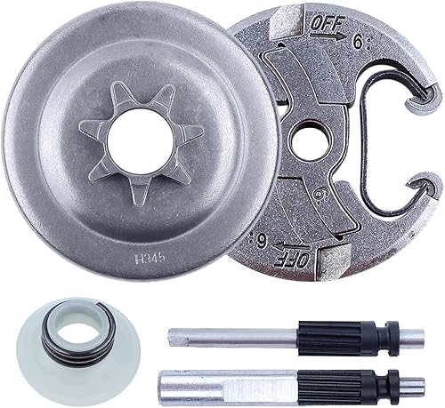 Miniatura 4 de Mtanlo Para motosierra Husqvarna 350 340 345 445 450 450E 351 353 motosierra, embrague, 537110503 578097901 503931801 540057901 537154801