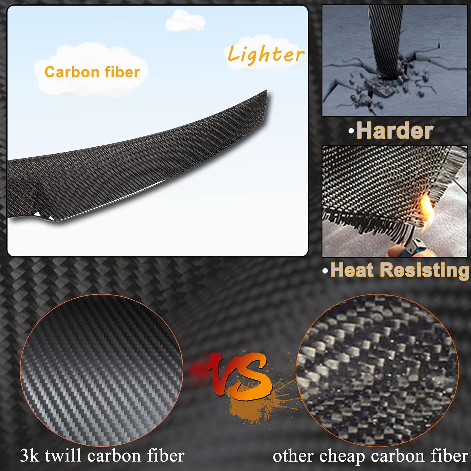Carbon Fiber Trunk Spoiler Fits for Audi A3 Sline S3 Sedan 2021 Up Factory Outlet Carbon Fiber Rear Boot Lid Duckbill Highkick Wing Lip