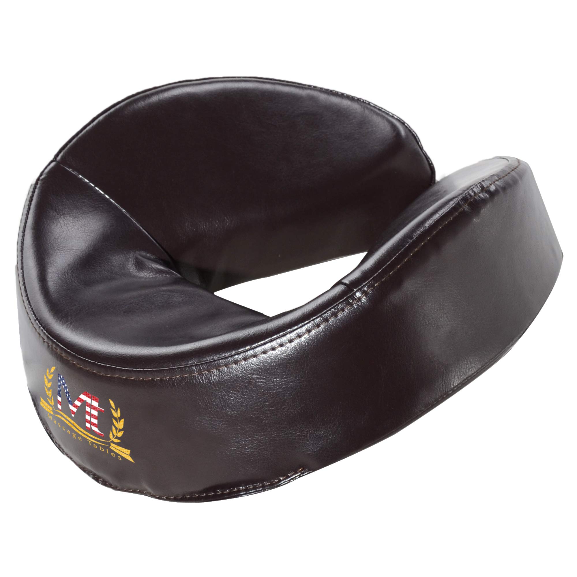 Master Massage LeafTalk - Cojín universal para reposacabezas y cara para mesa de masaje, color chocolate