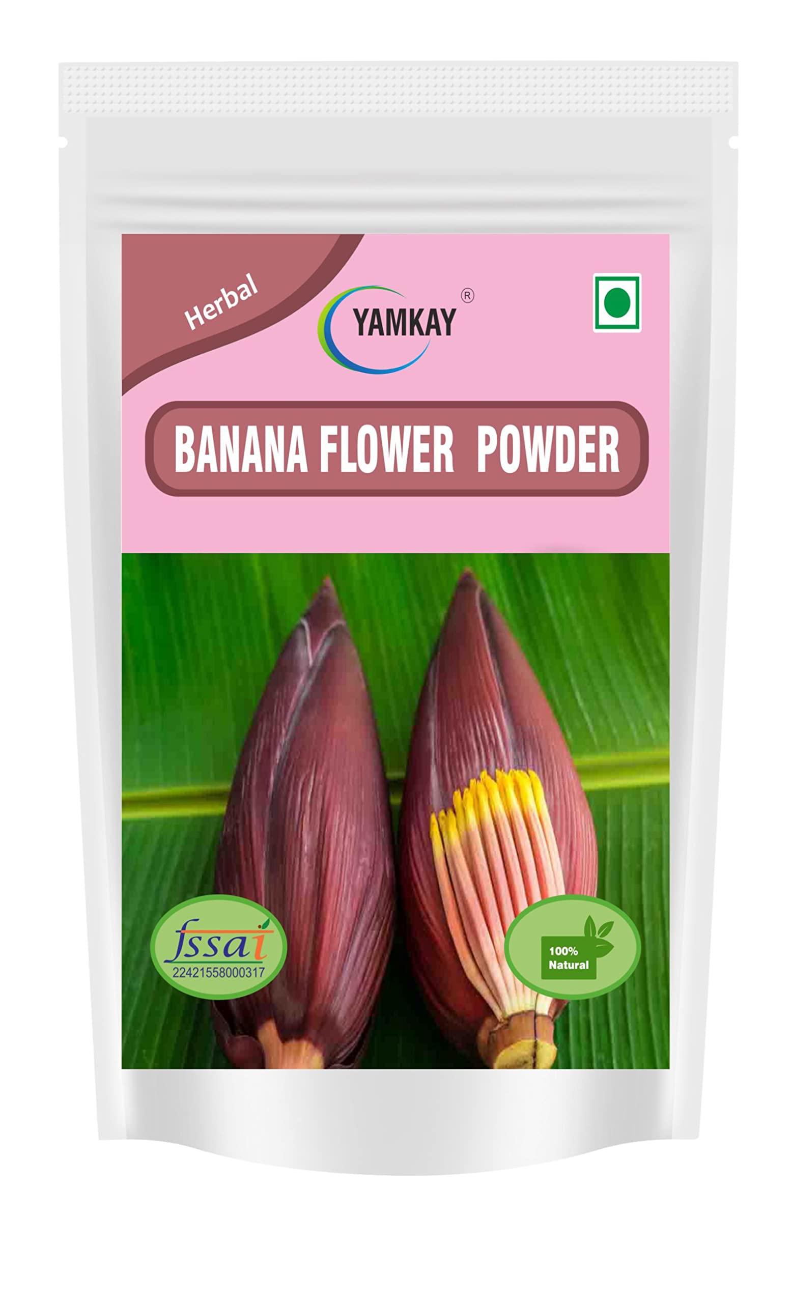 Yamkay Musa Flower Powder Banana Flower Vazhaipoo Powder 100 gm (B09TQW1CFF) Amazon Price History, Amazon Price Tracker