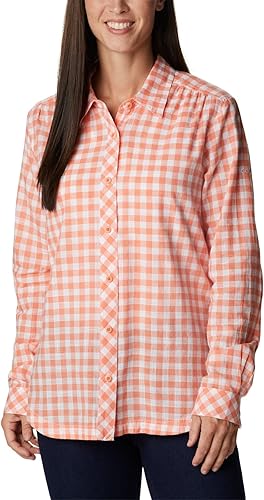 Columbia Camiseta Camp Henry Iii Ls para mujer