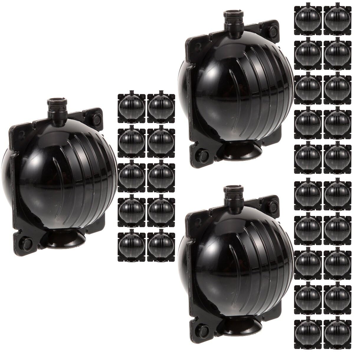 Yardwe 30PCS Tree Root Growing Box, Reusable High Pressure Tree Rooter Air Layering Propagation Kit, Rooting Ball Grafting Tools Propagator Pot Rooting Device for Trees Flowers