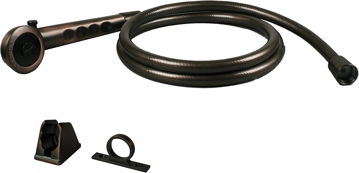 RV/Motorhome HandHeld Shower Set with 60" Hose Brushed Bronze Finish