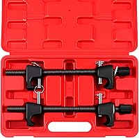 Vista 1 de SCITOO 2 unids Macpherson Strut Spring Compresor Tool 11.5" apto para 13/16" Socket 1/2" Drive