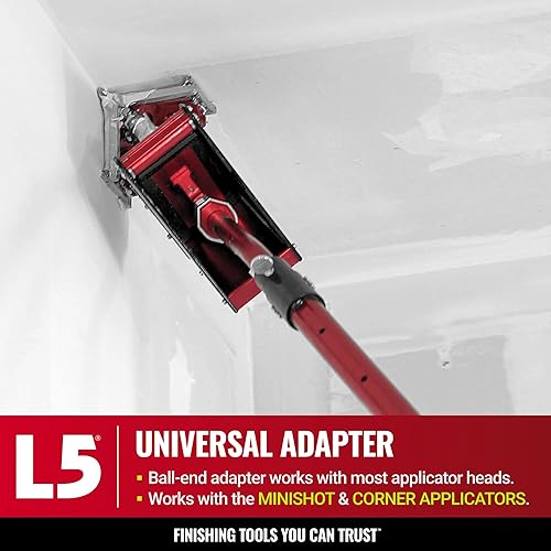 Miniatura 4 de Acabado de esquina de 2.5 pulgadas + mango - LEVEL5  Grado profesional  Herramientas de acabado de aluminio  Tablero de yeso para barro  4-532