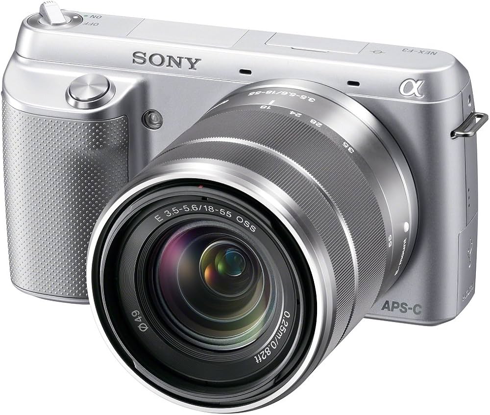 SONY NEX-F3 【784】 Buy Sony NEX-F3K/S 16.1 MP Compact System Camera with 18-55mm Lens