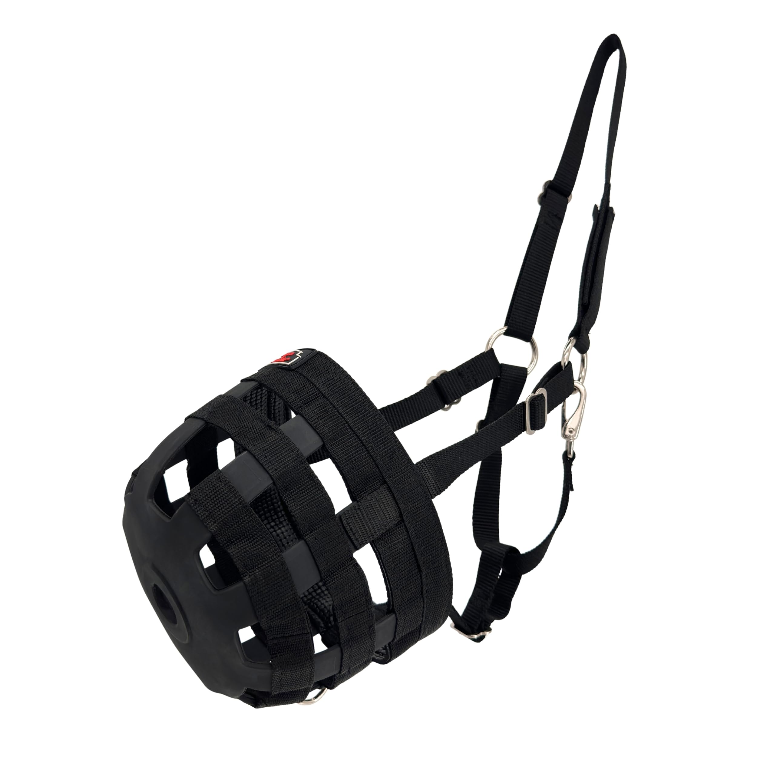 BARN & STABLE Horse Grazing Muzzle with Adjustable Halter Easy Breathe Horse Muzzle Comfort Fit with Buckles & Straps Prevents Laminitis