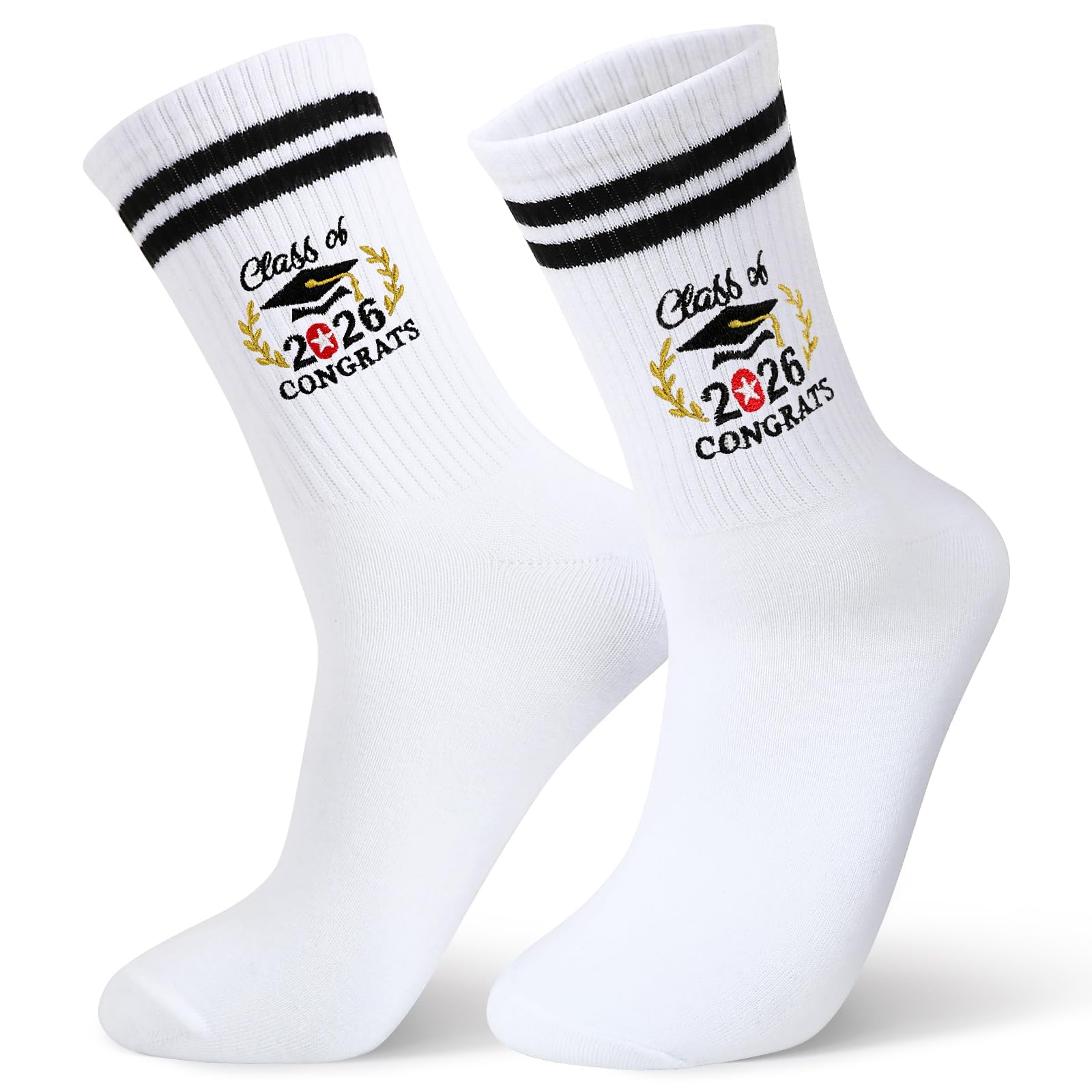 DOORIO 2026 Graduation Gifts Him Her Class of 2026 Gifts Socks for High School College Master 2026 School Leavers Gift Graduation Party Favours