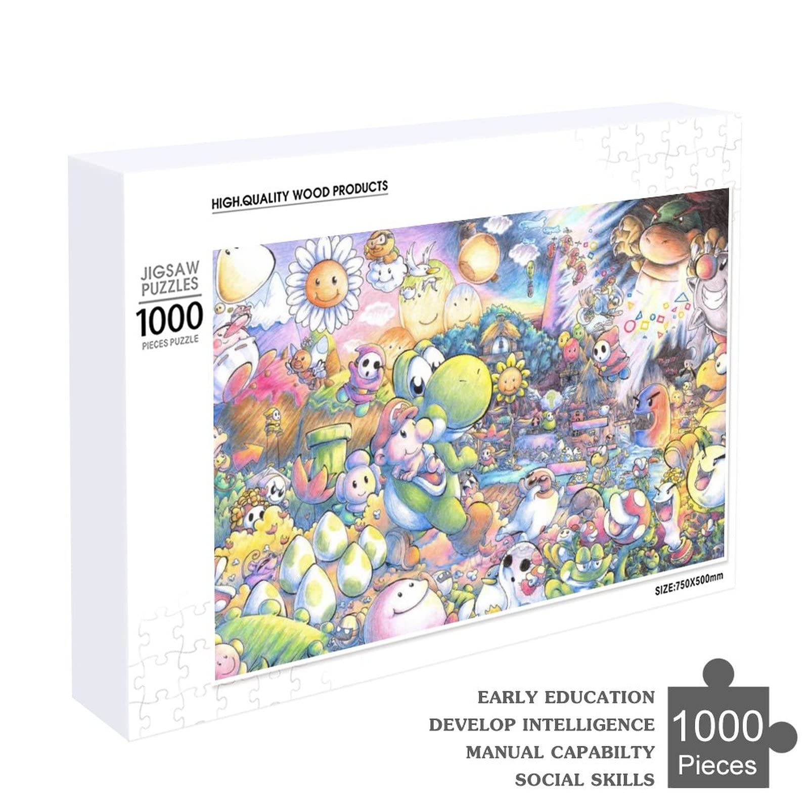 Amazon | ヨッシー パズル ゲーム 300ピース/500ピース/1000ピース