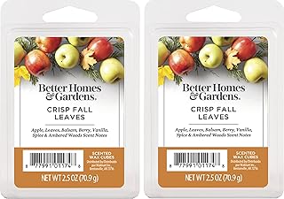 Better Homes and Gardens Scented Wax Cubes 2.5oz 2-Pack (Crisp Fall Leaves)