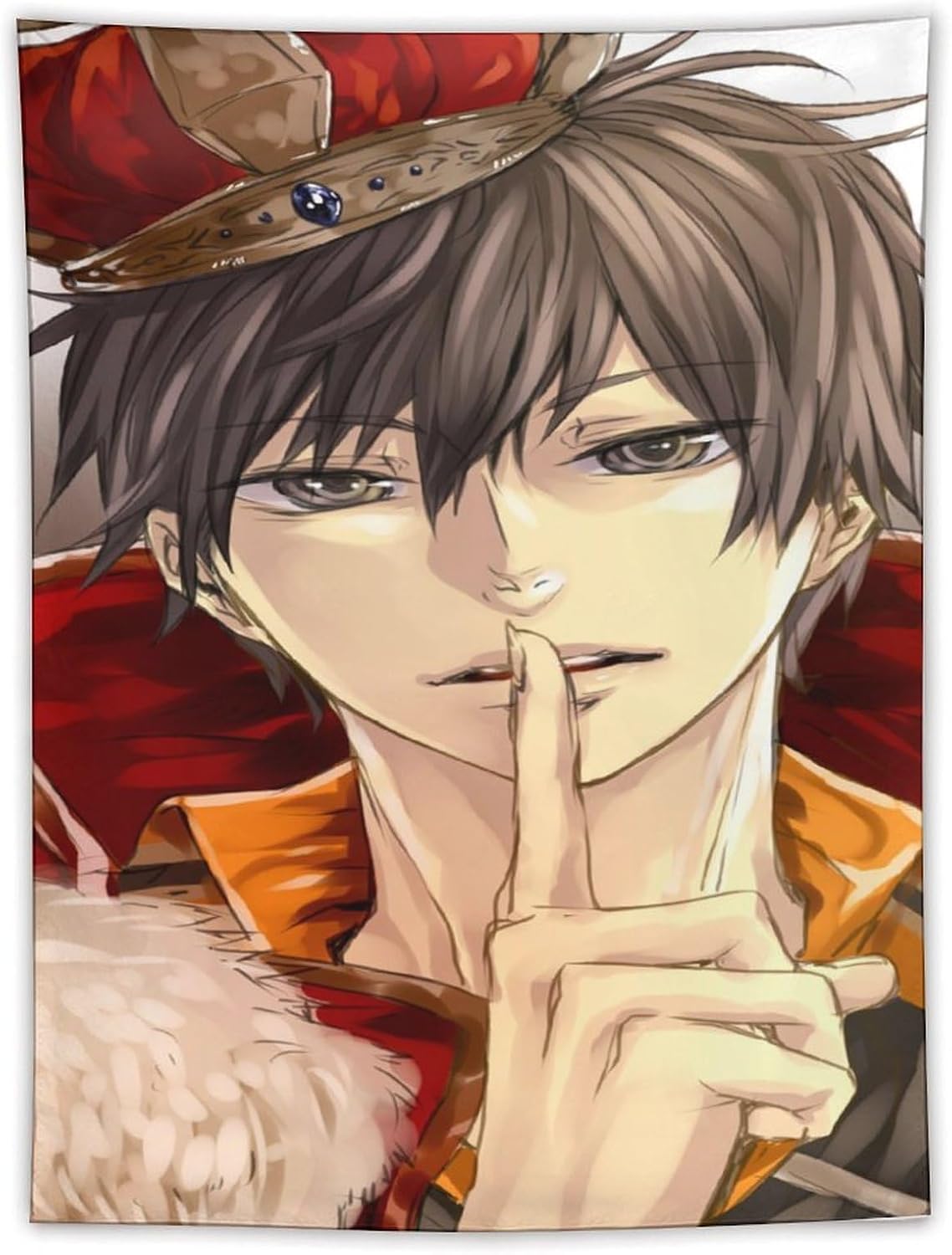 タペストリー ハイキュー!! 影山飛雄 ポスター背景布 壁掛け布 インテリアアートの装飾 カーテン テーブルクロス ビーチブランケッ