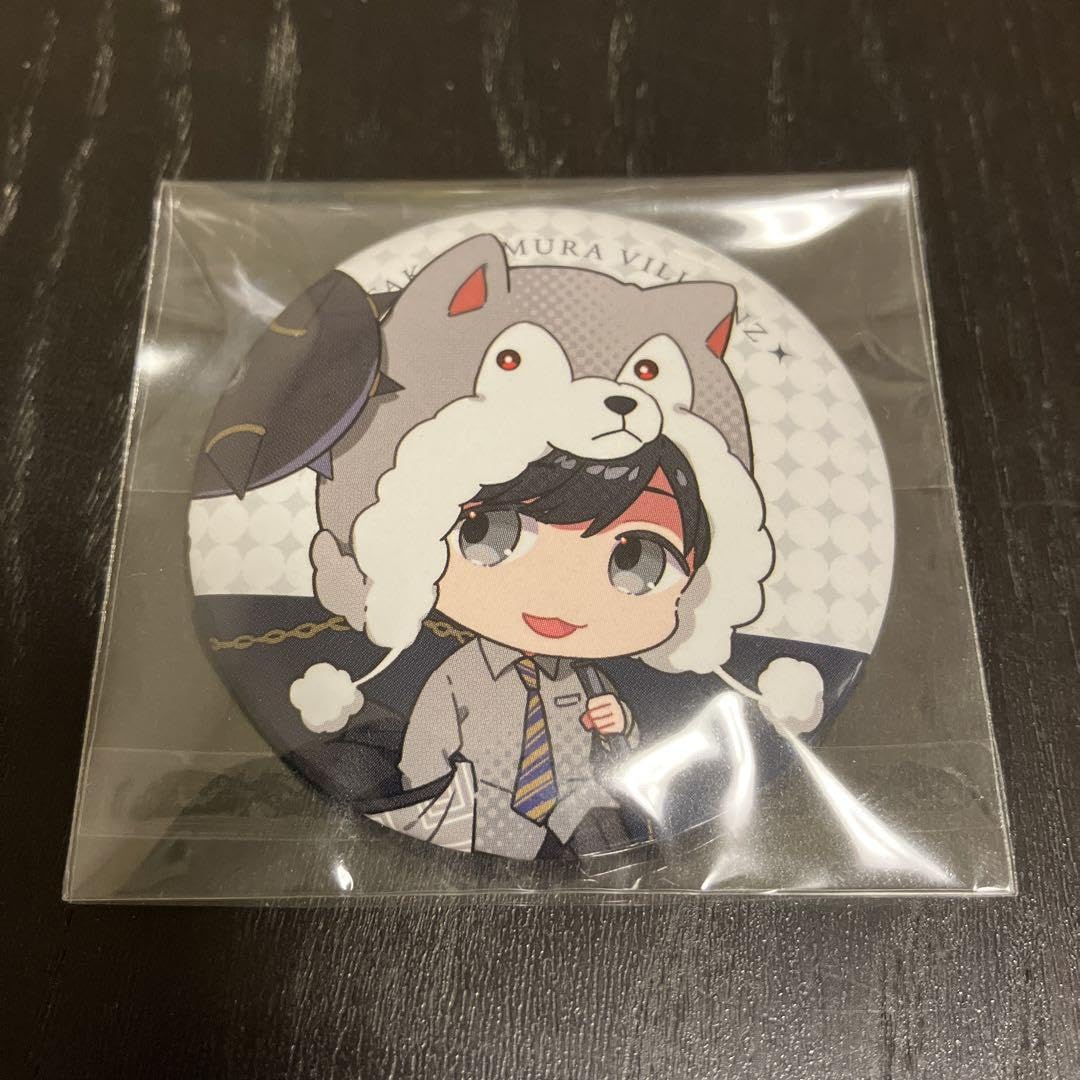 Amazon.co.jp: 高田村 ヴィランズ 缶バッジ GEN くどう丸 さかな