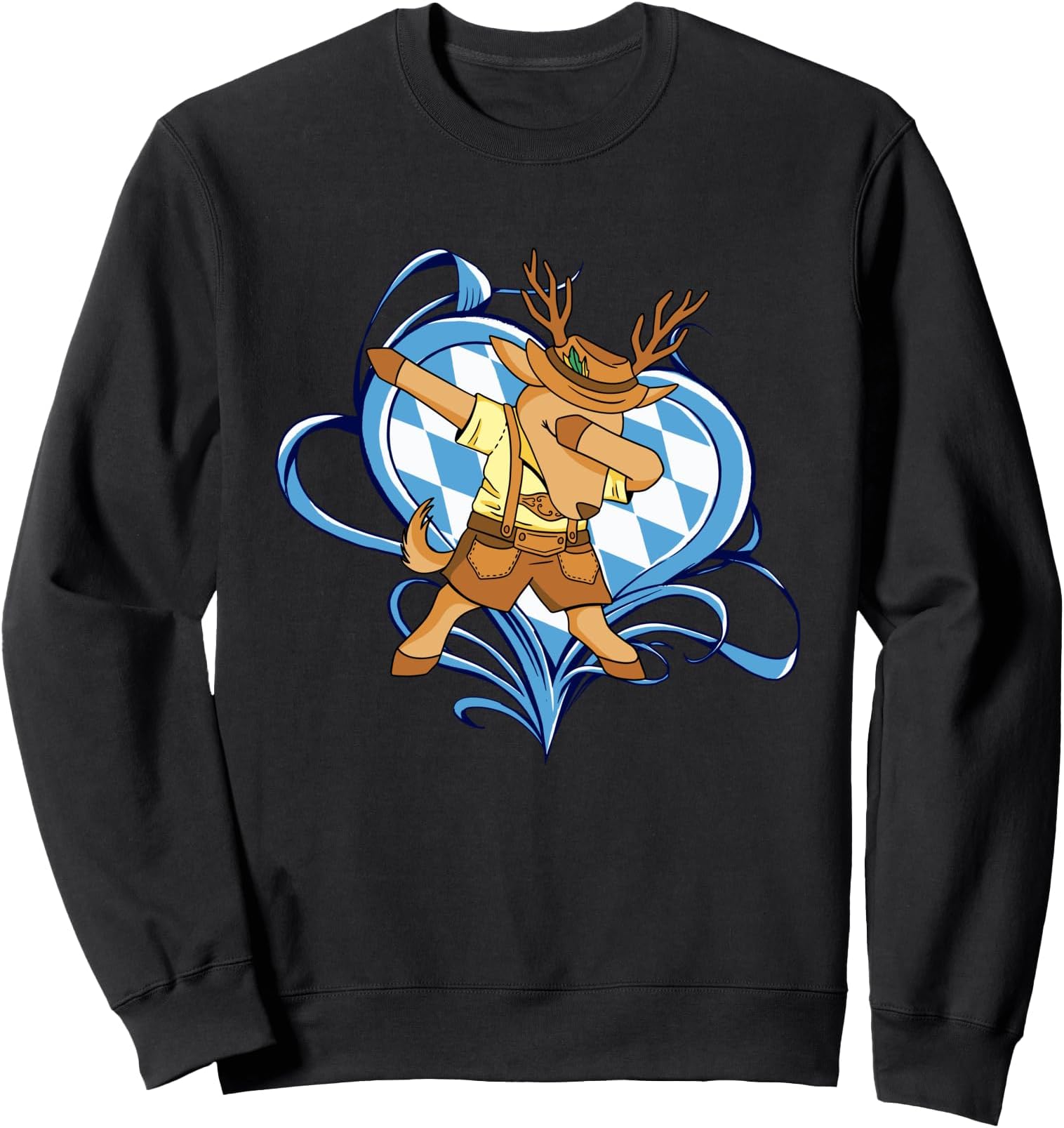 Bavaria Tracht Bavarian SouvenirsBavaria Tracht Deer Bavarian Souvenirs Deer Travel Party Sweatshirt