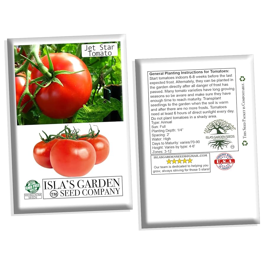 Amazon.com : Jet Star Tomato Seeds for Planting, 25+ Seeds