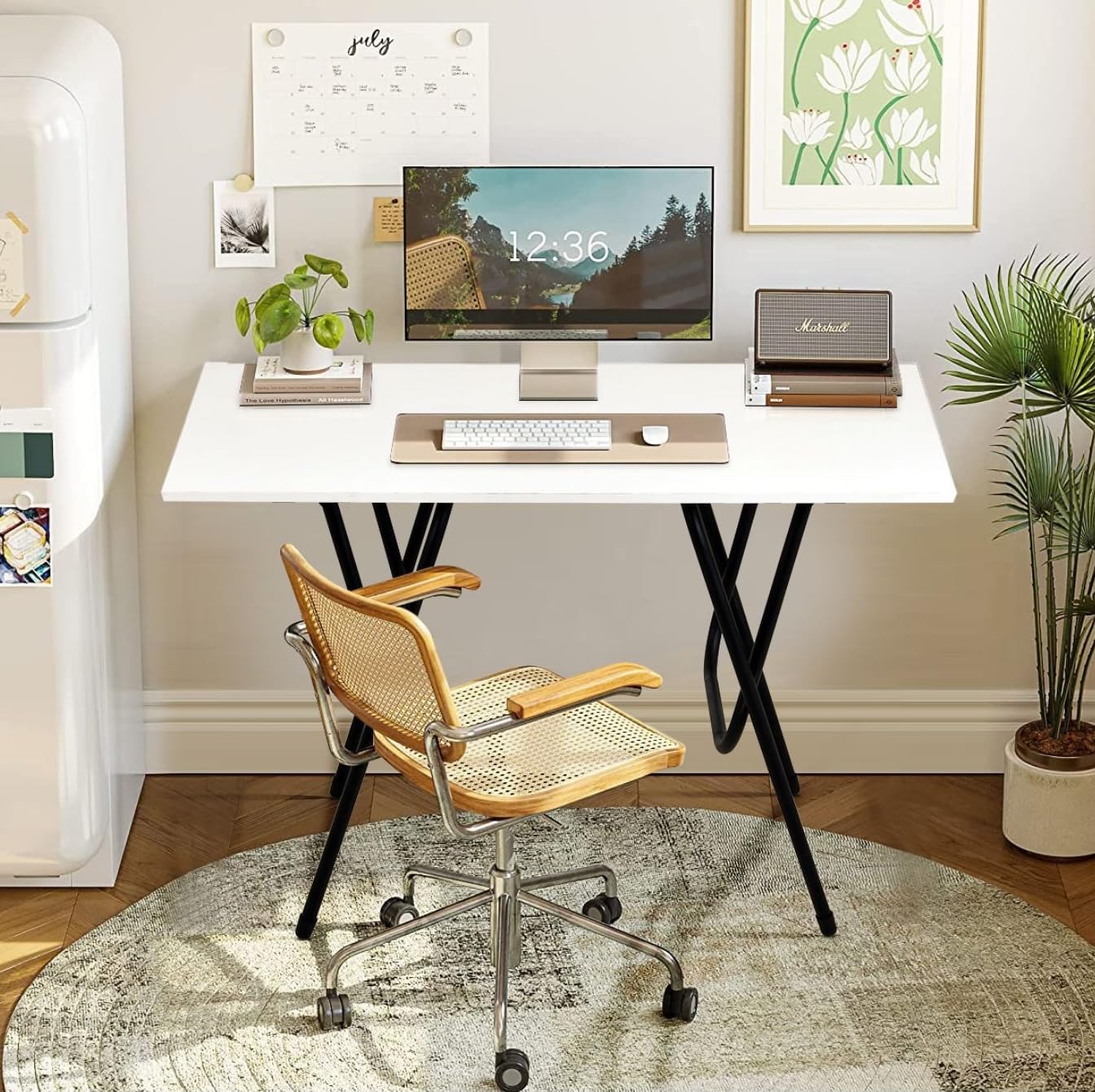 Torche Multipurpose Foldable & Portable Study Table, Computer Desk, Foldable for Office Work, Laptop Desk, 2 Seater Dining Table for Home and Office (Windsor-Pearl White), Wood Torche Multipurpose Foldable & Portable Study Table, Computer Desk, Foldable for Office Work, Laptop Desk, 2 Seater Dining Table for Home and Office (Windsor-Pearl White), Wood