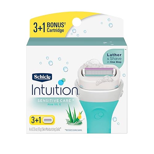 Miniatura 2 de Schick Intuition - Cuidado Sensible Aloe & Vit. E - Espuma y afeitado en un solo paso - Hidrata durante el afeitado (4 unidades (paquete de 4) 16