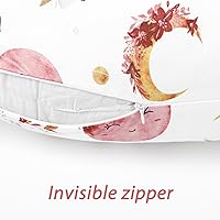 Vista 3 de Funda de almohada de lactancia para bebé, funda de almohada extraíble para lactancia, funda de almohada de lactancia para niños recién nacidos, tela