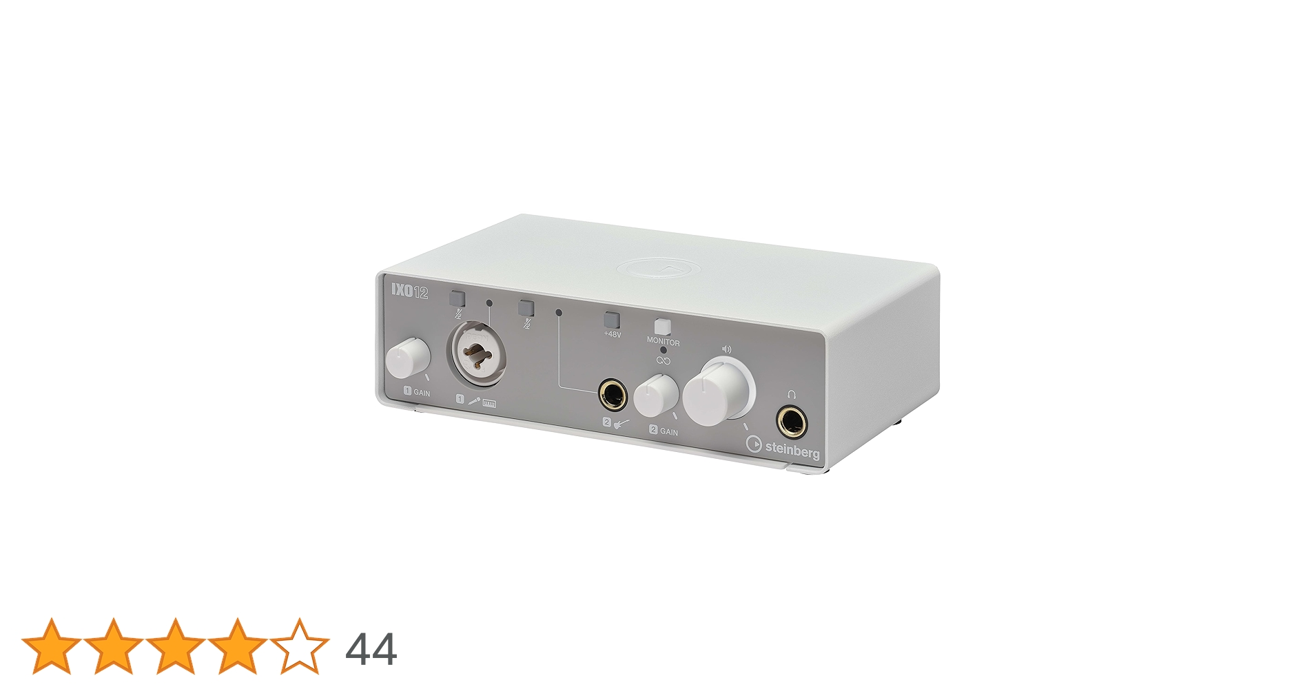 STEINBERG　IXO22 オーディオインターフェイス　ホワイト 楽天市場】steinberg オーディオインターフェース IXO22 W White