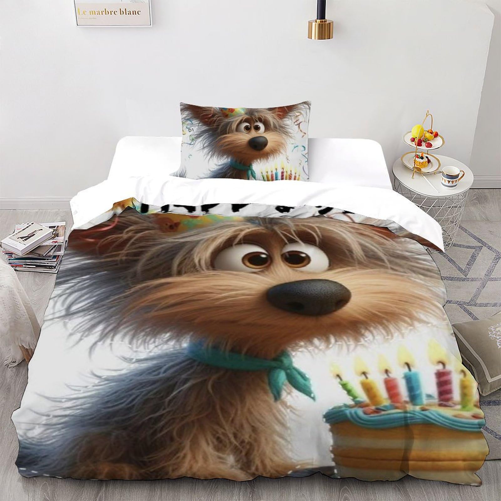 Housse de couette animaux imprimé 3D pour transformer la chambre d'enfant