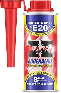 REV X Adrenaline Gasoline Fuel Additive - 8 fl .oz. (Treats 25 Gallons)