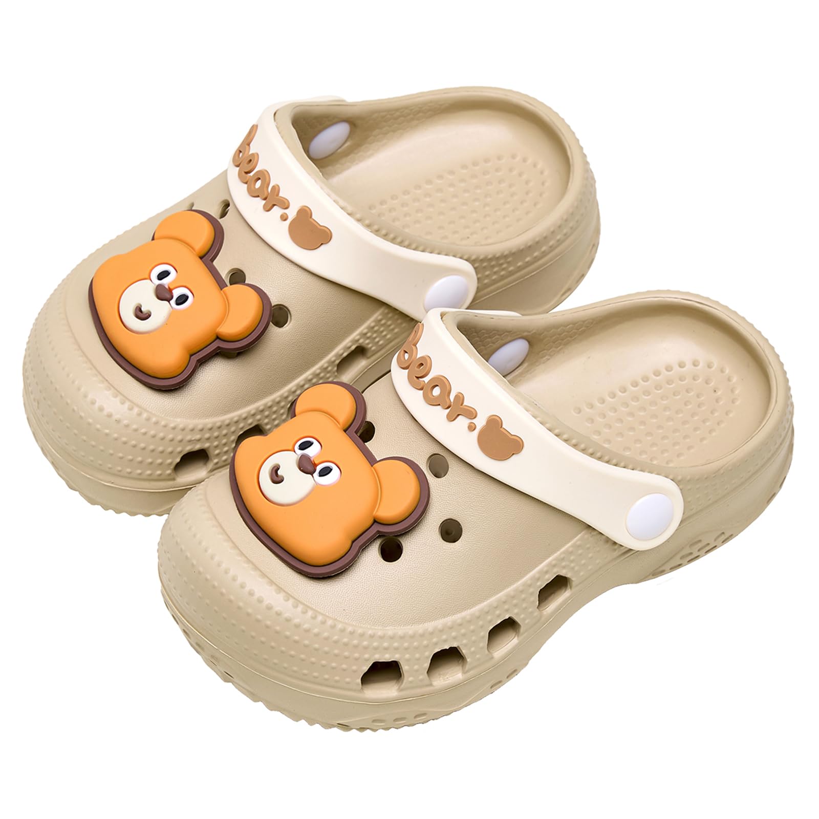 Meik Mangni Zoccoli per Bambini Sabot Estate Scarpe da Giardino Ragazzi Ragazze Antiscivolo Sandali da Spiaggia Carino Ciabatte 19-33 EU